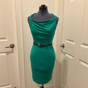 Green Muse bodycon dress